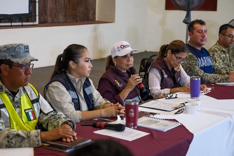 Reunión de trabajo para la coordinación de acciones en materia de seguridad en el estado de Quintana Roo.