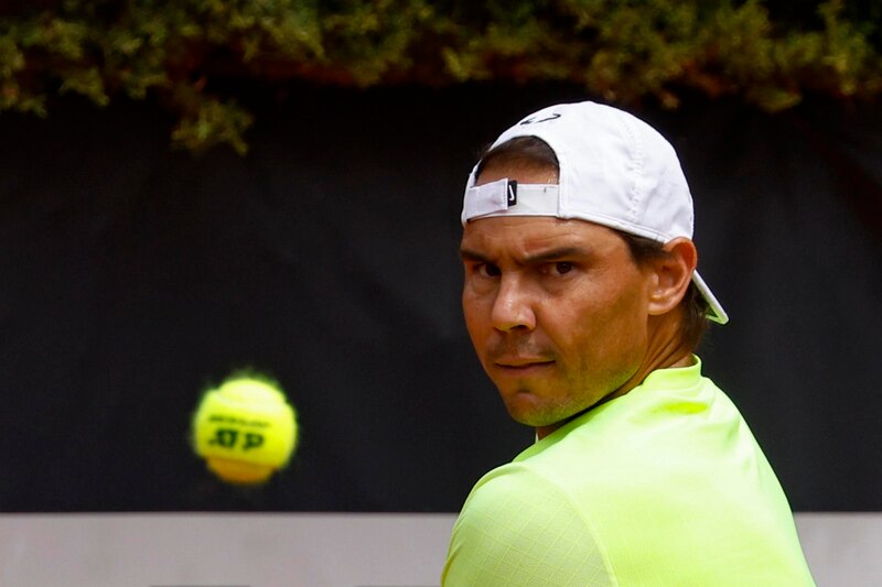 Rafael Nadal en el Mutua Madrid Open 2022