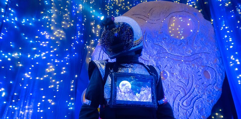 Astronauta en el espacio