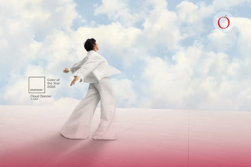 Cloud Dancer: Pantone anuncia el color del 2026 y es ¿un tono de blanco?