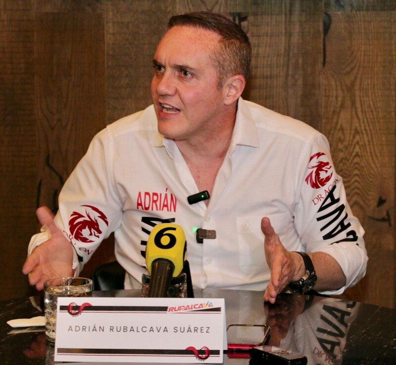 Adrián Rubalcava, candidato a la alcaldía de Cuajimalpa