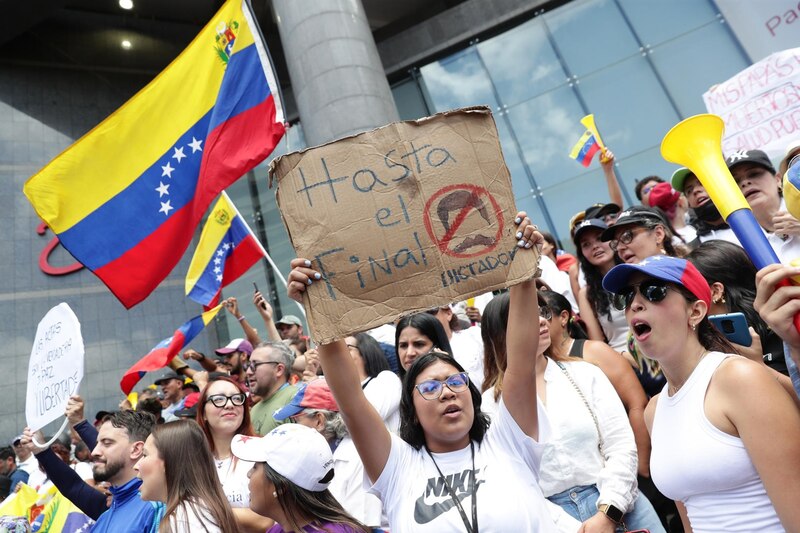 Protesta en Venezuela