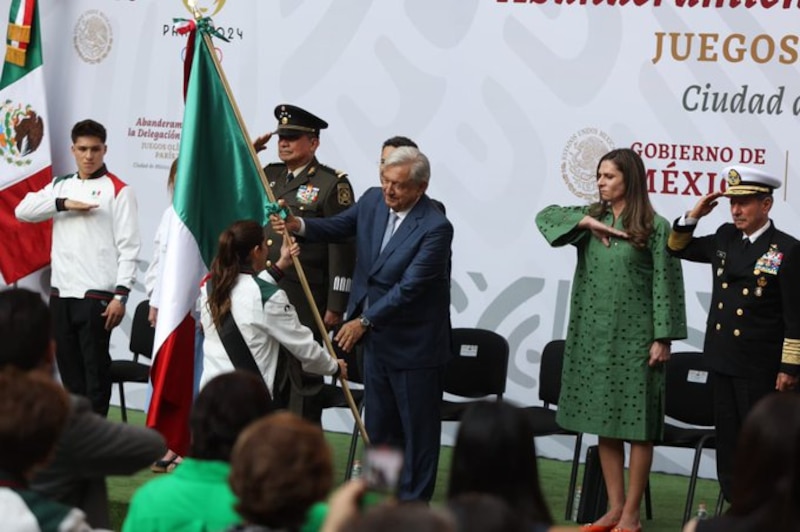 Entrega de Bandera a la Delegación Mexicana para Juegos Panamericanos 2023