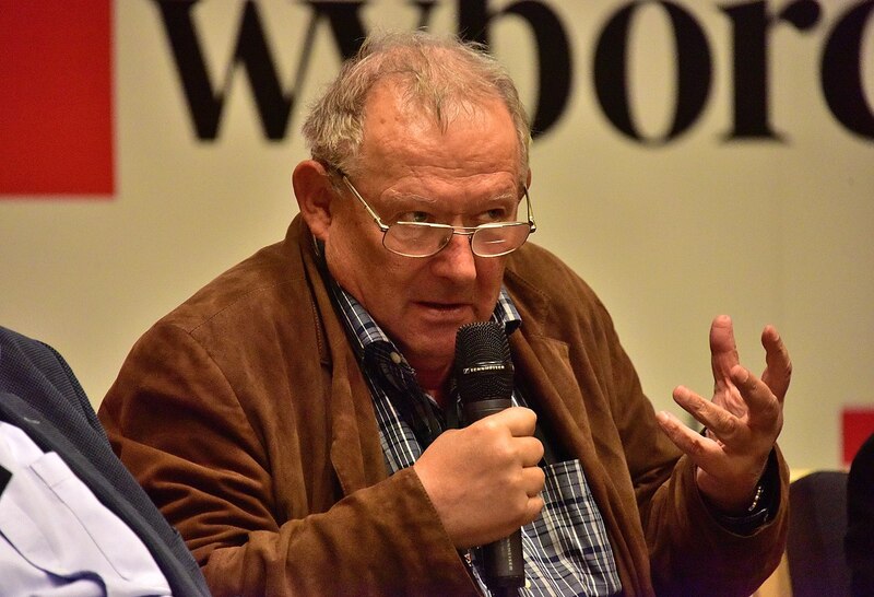 El escritor Javier Marías en una conferencia