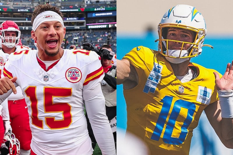 Chiefs vs Chargers | Semana 1, NFL. Patrick Mahomes y Justin Herbert buscan protagonizar un duelo ofensivo de alto nivel esta noche en Sao Paolo.