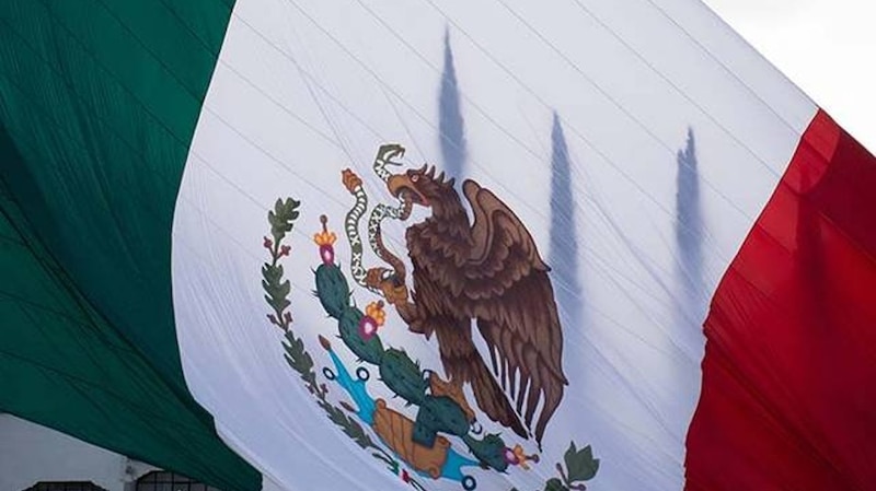 La bandera de México