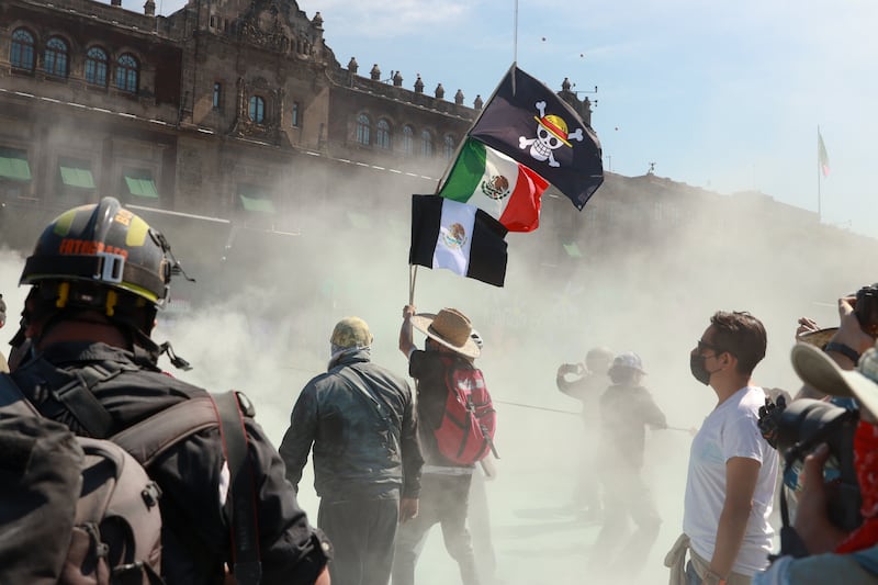 La Crónica Visual de la histórica marcha de la Generación Z