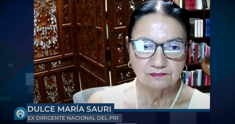 Dulce María Sauri, ex dirigente nacional del PRI