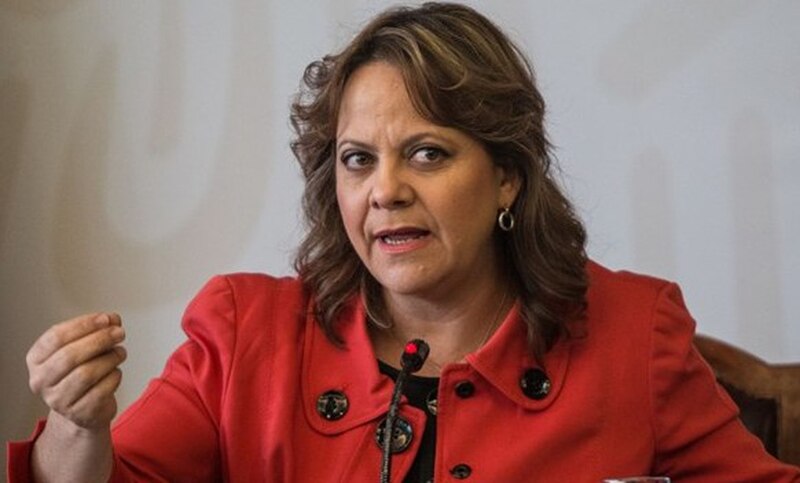 La presidenta de la Comunidad de Madrid, Isabel Díaz Ayuso, en una rueda de prensa.
