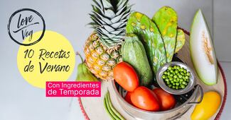 Igualdad Animal: Love Veg presenta recetas de verano con alimentos de temporada