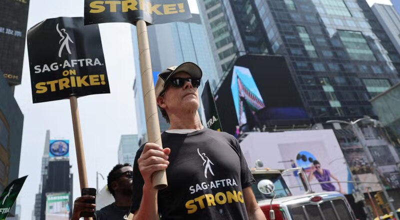 Huelga de actores de SAG-AFTRA en Nueva York