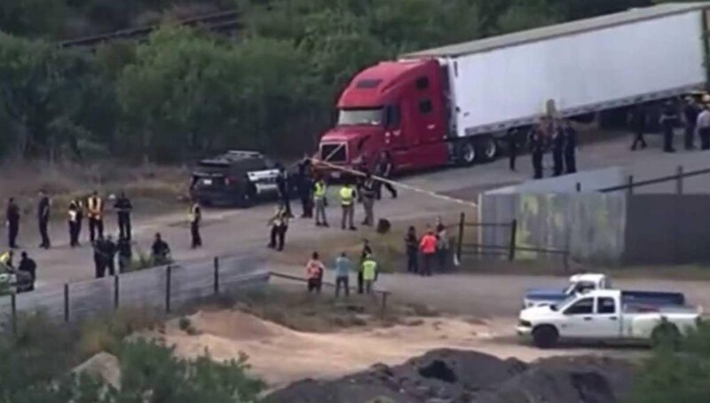 Accidente de camión en Texas deja varios heridos