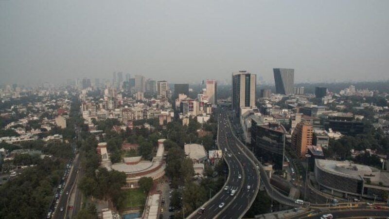 Ciudad de México desde el aire