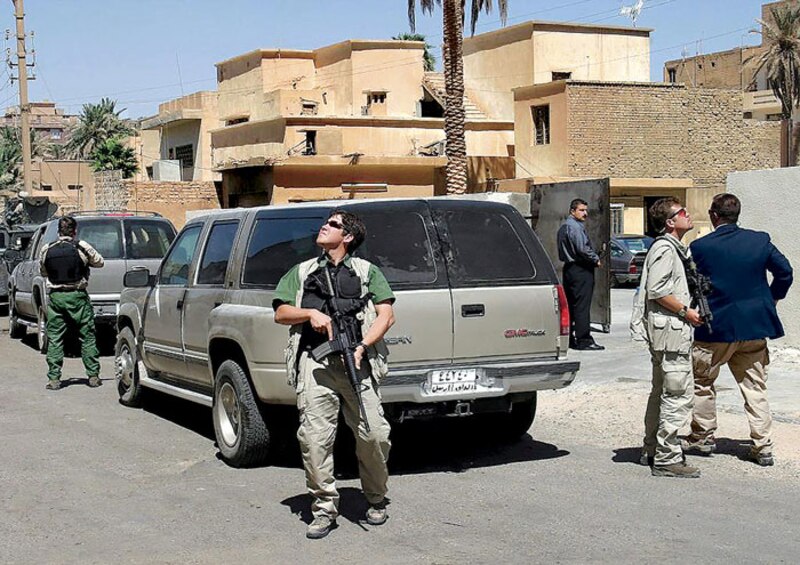 Tropas estadounidenses en Irak