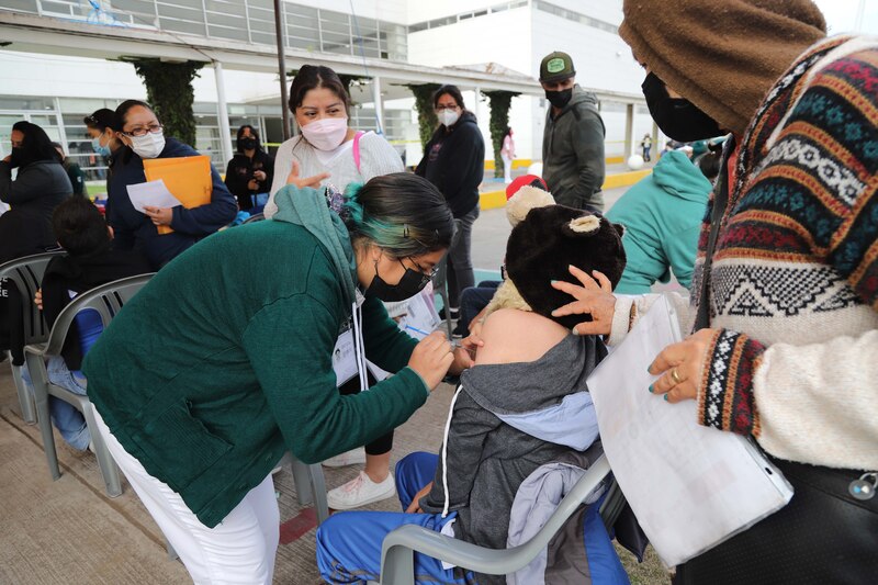 Jornada de vacunación contra el COVID-19 en México