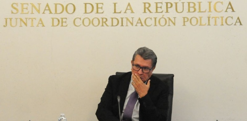 El senador Ricardo Monreal se reúne con la Junta de Coordinación Política