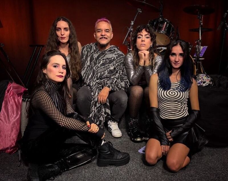 Integrantes de la banda Abominablez