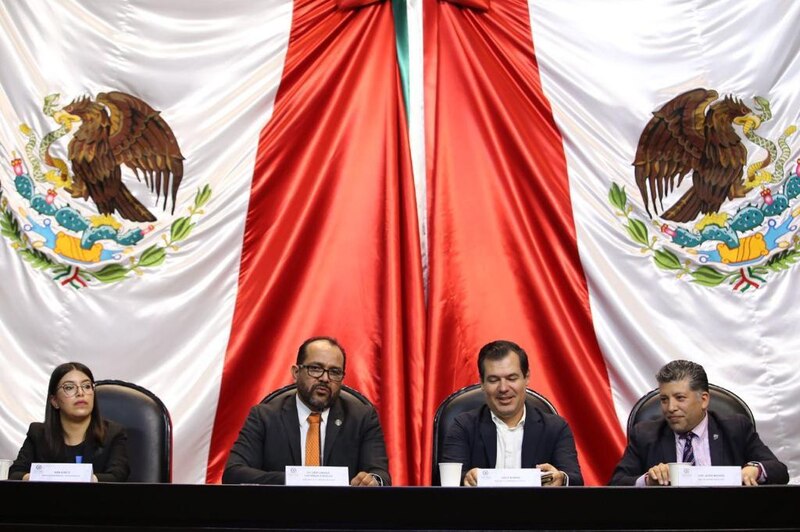 Reunión de funcionarios mexicanos