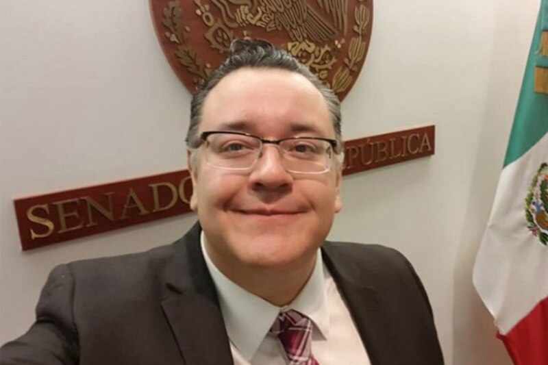 El senador mexicano Samuel García Sepúlveda.