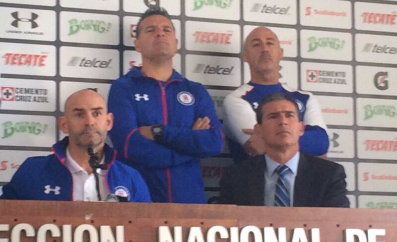 Presentación del nuevo cuerpo técnico de Cruz Azul