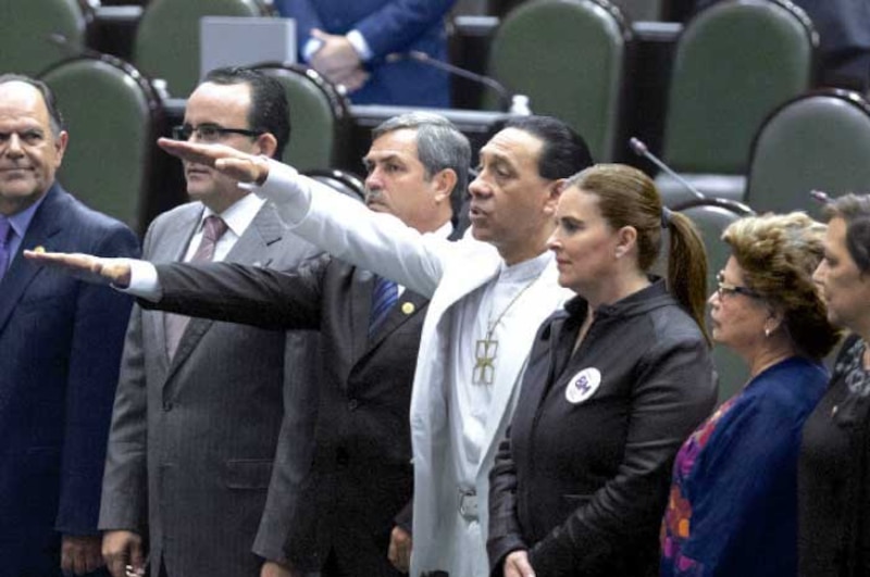 Juramentación de los nuevos diputados de la Asamblea Nacional de Venezuela