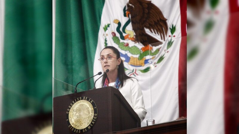 La presidenta de la Cámara de Diputados, Laura Rojas, durante una sesión en el Congreso de la Unión.
