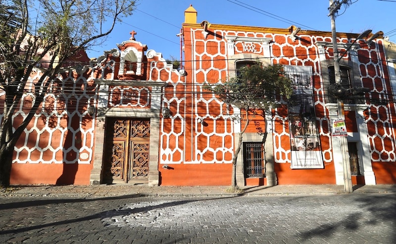 Casa colonial en Puebla, México