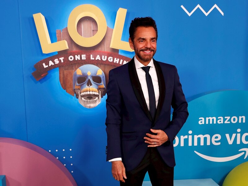 Eugenio Derbez en la alfombra roja de LOL: Last One Laughing