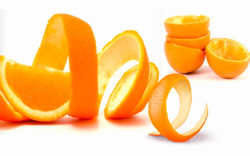 Cáscara de naranja
