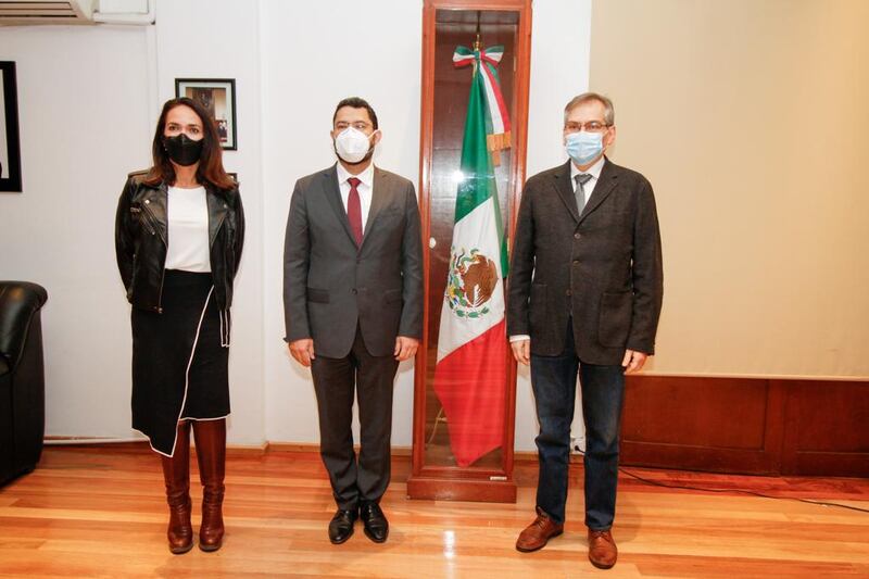 Reunión de trabajo entre funcionarios mexicanos