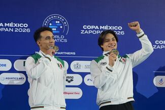 México conquista cinco medallas en la Copa México de Clavados 2026