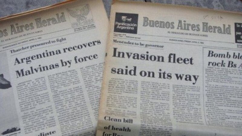 La invasión de las Malvinas