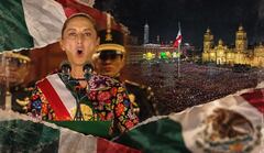 “Viva el México independiente y soberano”: clama la presidenta Sheinbaum en su Segundo Grito de Independencia
