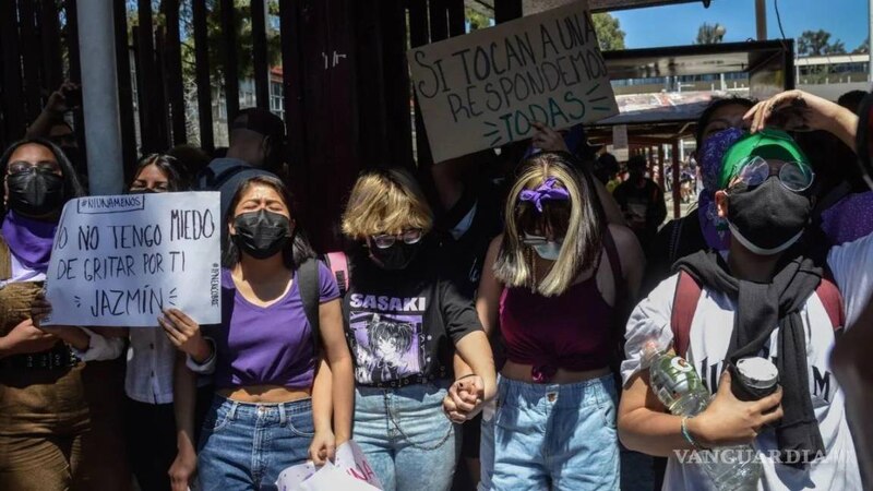 Protesta contra la violencia de género en México