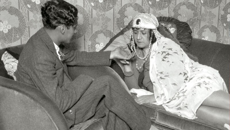 Retrato de una pareja en los años 20