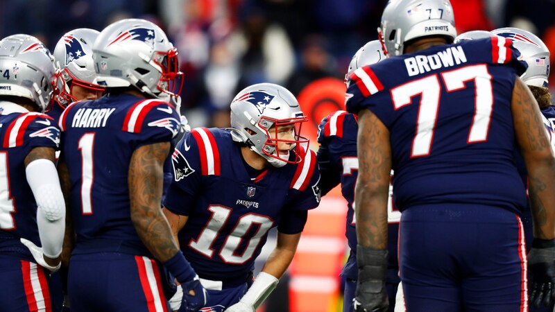 Los Patriots se preparan para la jugada