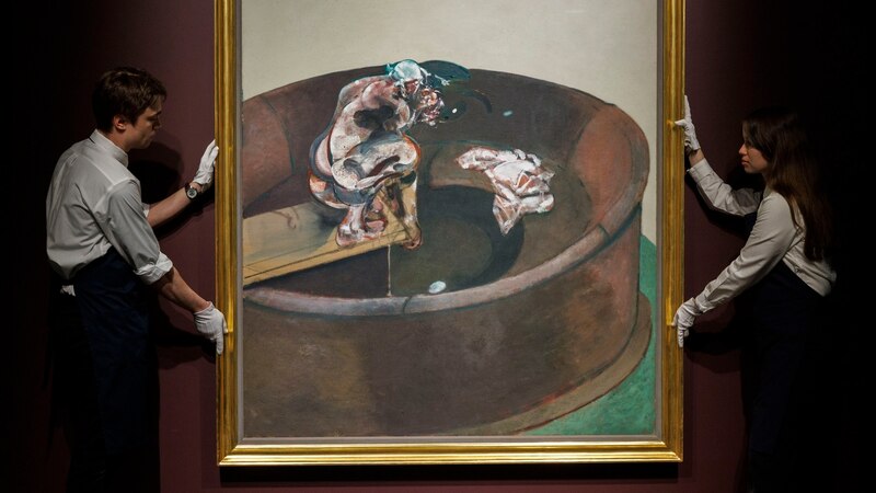 El baño de Lucian Freud