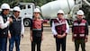 Sheinbaum y Delfina Gómez supervisan obras en la Presa Lago de Guadalupe