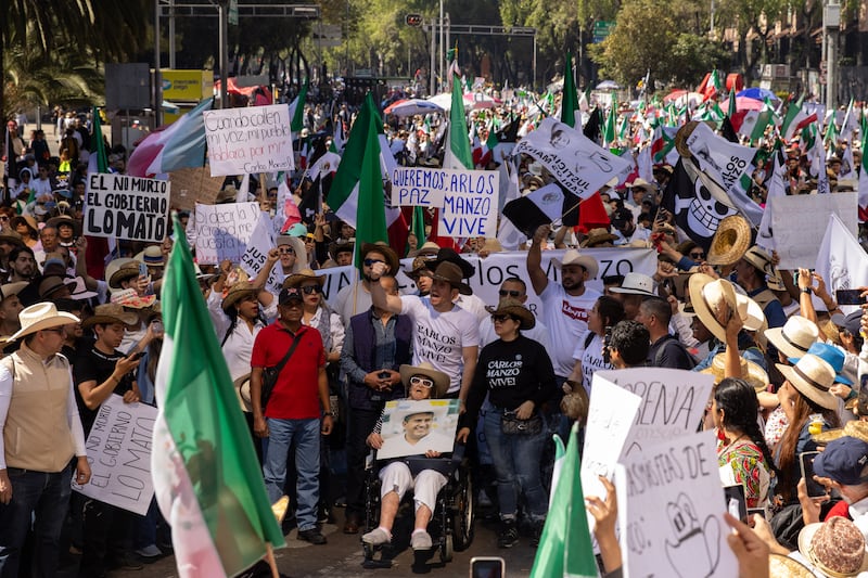 La Crónica Visual de la histórica marcha de la Generación Z