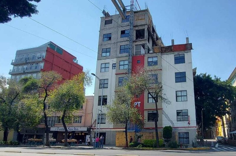 Edificio en construcción