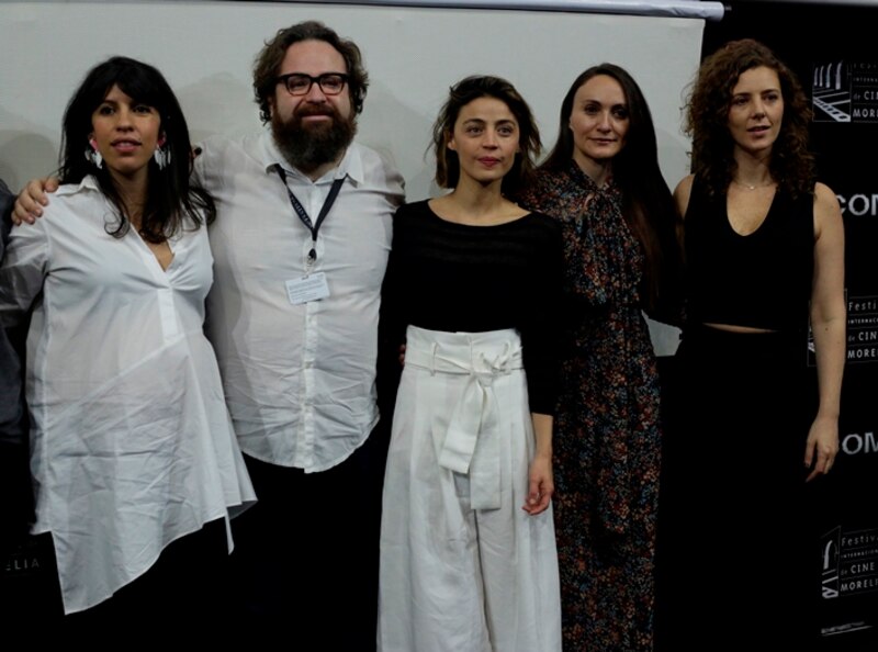 Actrices y directoras en el Festival de Cine de Morelia