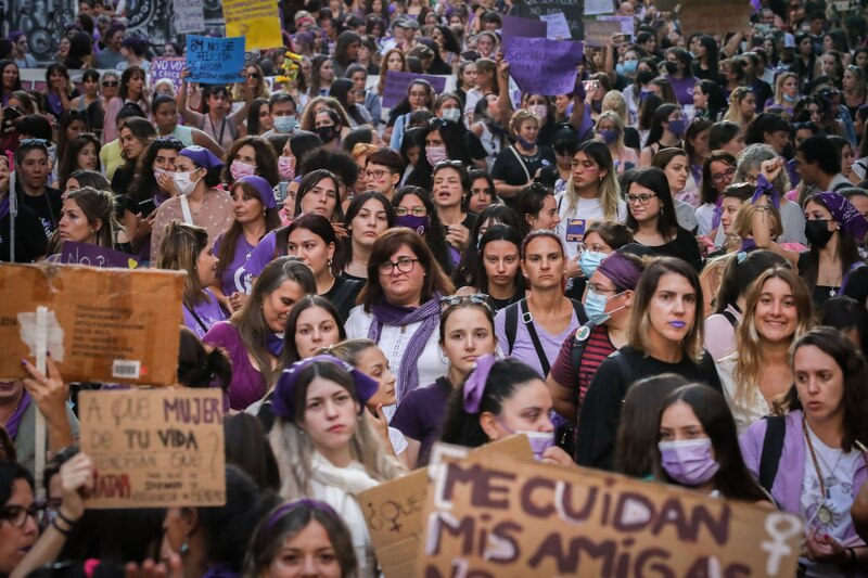 Protesta feminista en España