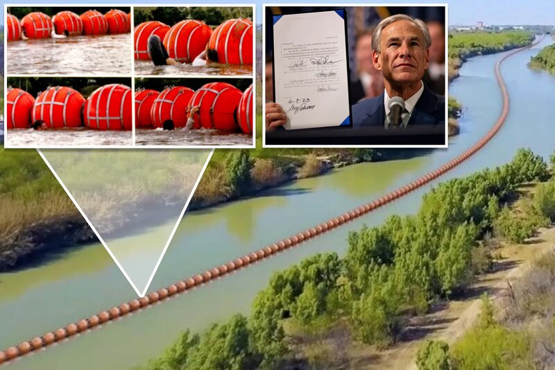 El gobernador de Texas, Greg Abbott, firmó una orden ejecutiva para construir un muro fronterizo con México.