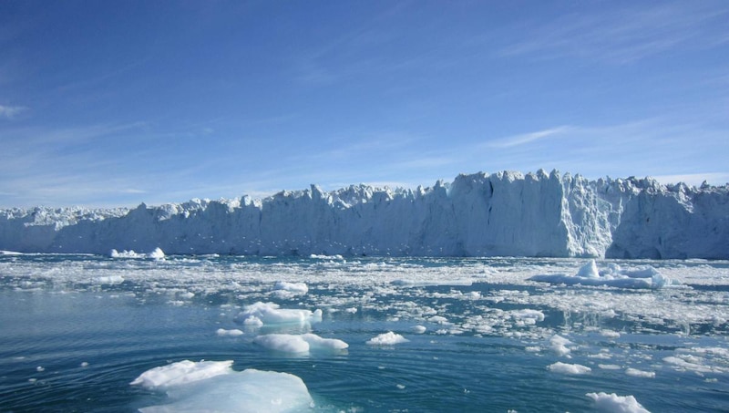 Icebergs en el Ártico
