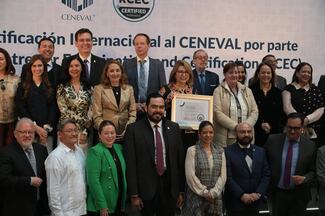 CENEVAL Recibe Certificación Global, se Consolida como Referente Mundial de Calidad