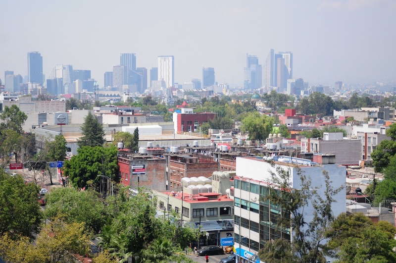Ciudad de México desde el aire