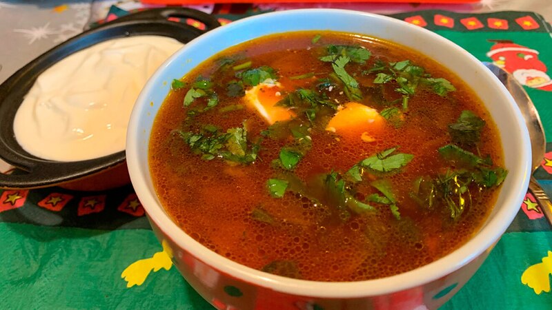 Sopa de remolacha