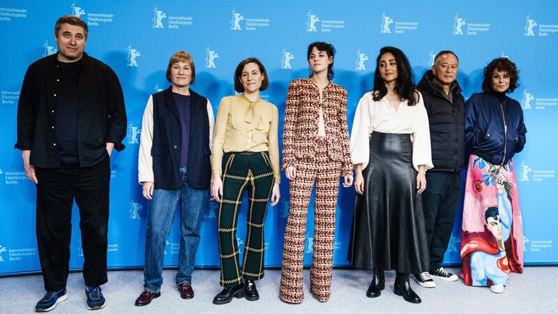 Actores y actrices en la alfombra roja del Festival de Cine de Berlín