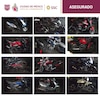 Llevan 14 motocicletas al corralón de hombres que rociaron a transeúntes con extintores