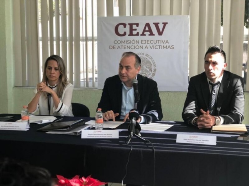 La Comisión Ejecutiva de Atención a Víctimas (CEAV) se reúne para atender a víctimas de delitos